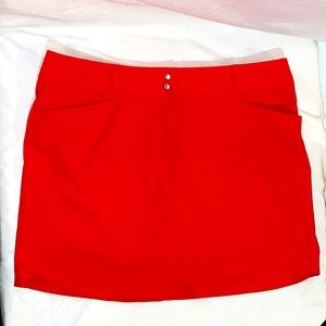 Womens Adidas Pink Golf Skirt.